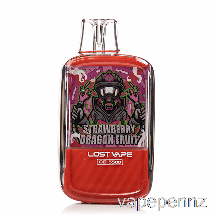Lost Vape OB5500 Disposable Strawberry Dragon Fruit VAPE NZ